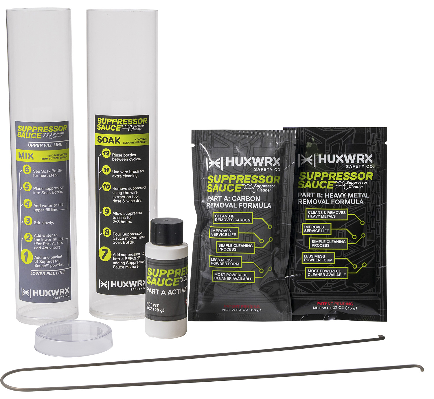 Huxwrx 3202 Suppressor Sauce Cleaning Kit 1 Huxwrx 3202 Suppressor Sauce Cleaning Kit