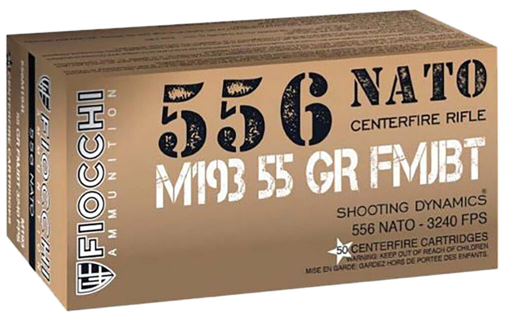 Weekly Hot 100 97 Fiocchi 556M193L 5.56NATO 55gr Full Metal Jacket Boat Tail 50 Per Box/20 Case