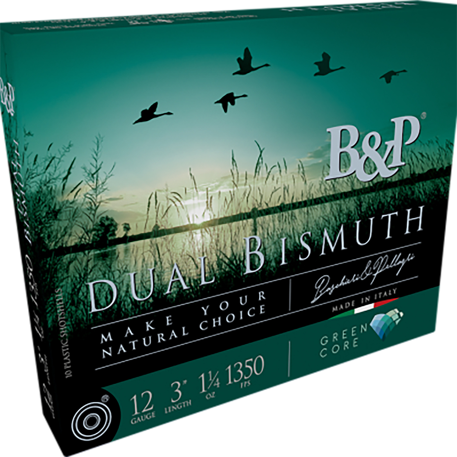 B&p Ammunition 12B5DB43 Dual Bismuth 12Gauge 2.75" 1 1/5oz Bismuth 3/4Shot 10 Per Box/10 Case 1 B&p Ammunition 12B5DB43 Dual Bismuth 12Gauge 2.75" 1 1/5oz Bismuth 3/4Shot 10 Per Box/10 Case
