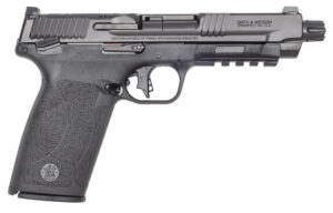 5.7x28mm Firearms and Ammunition 2 Smith & Wesson 14093 M&P 5.7 Full Size Frame 5.7x28mm 10+1 5" Black Armornite, Black Optic Ready/Serrated Stainless Steel Slide, Black Polymer Frame w/Picatinny Rail, Polymer Grip