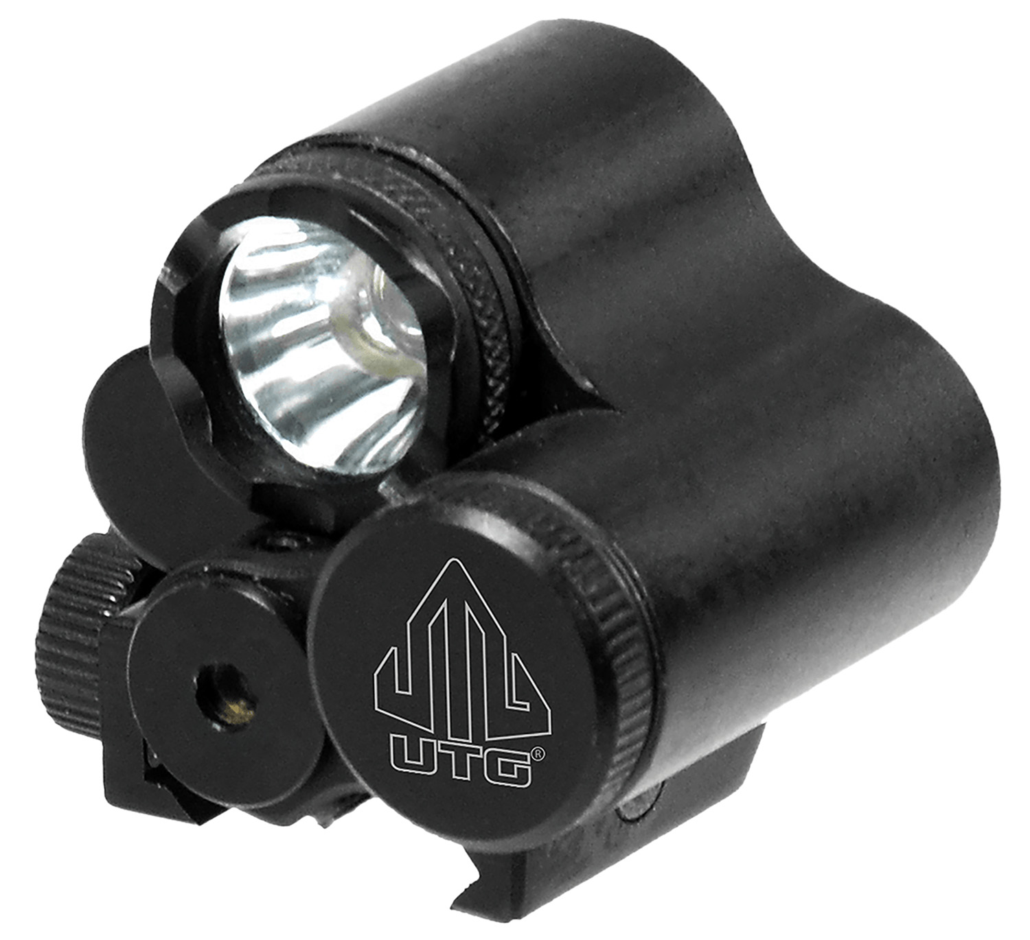 Leapers LTELP28R Black Anodized Aluminum 120 Lumens CREE LED IRB Bulb Red Laser Picatinny Mount 1 Leapers LTELP28R Black Anodized Aluminum 120 Lumens CREE LED IRB Bulb Red Laser Picatinny Mount