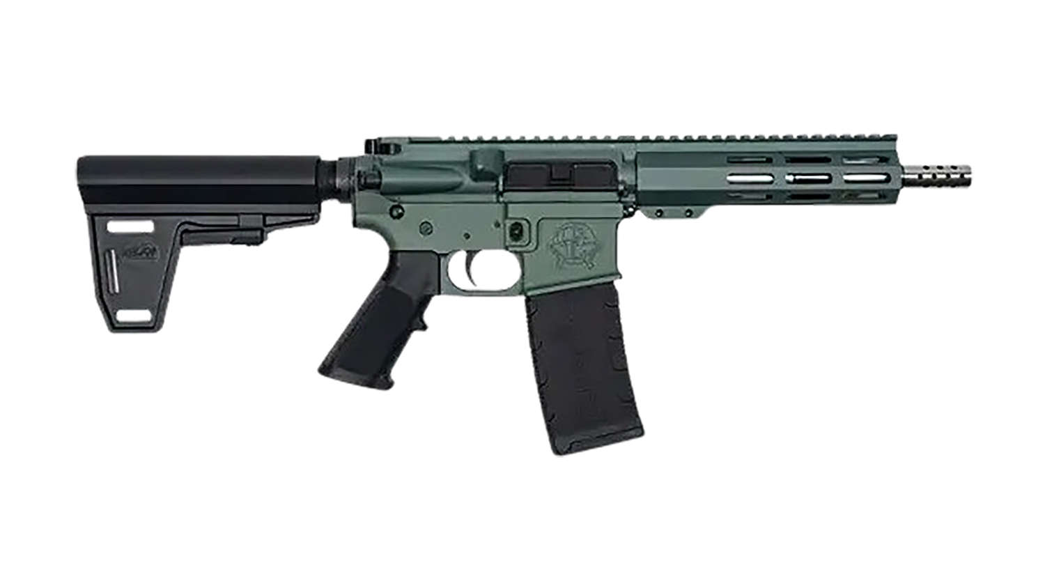 Great Lakes Firearms GL15223SSPBCHG AR-15 223 Wylde 30+1 7.50" Black Nitride Threaded Barrel, M-LOK Handguard, Charcoal Green Cerakote Aluminum Receiver w/Picatinny Rail, Black Polymer Mil-Spec Grip 1 Great Lakes Firearms GL15223SSPBCHG AR-15 223 Wylde 30+1 7.50" Black Nitride Threaded Barrel, M-LOK Handguard, Charcoal Green Cerakote Aluminum Receiver w/Picatinny Rail, Black Polymer Mil-Spec Grip