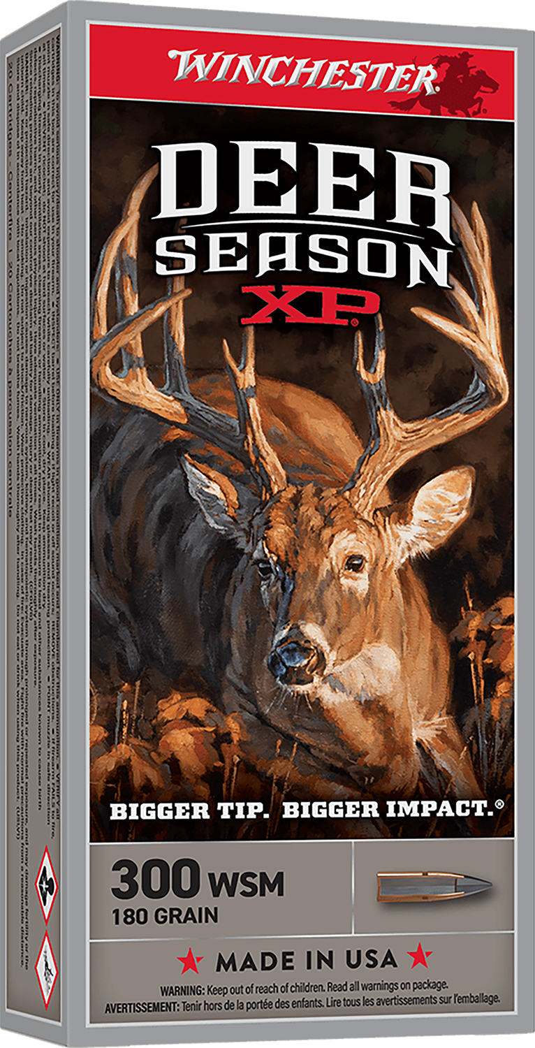 Winchester Ammo X300SDS2 Deer Season XP 300WSM 180gr 20 Per Box/10 Case 1 Winchester Ammo X300SDS2 Deer Season XP 300WSM 180gr 20 Per Box/10 Case
