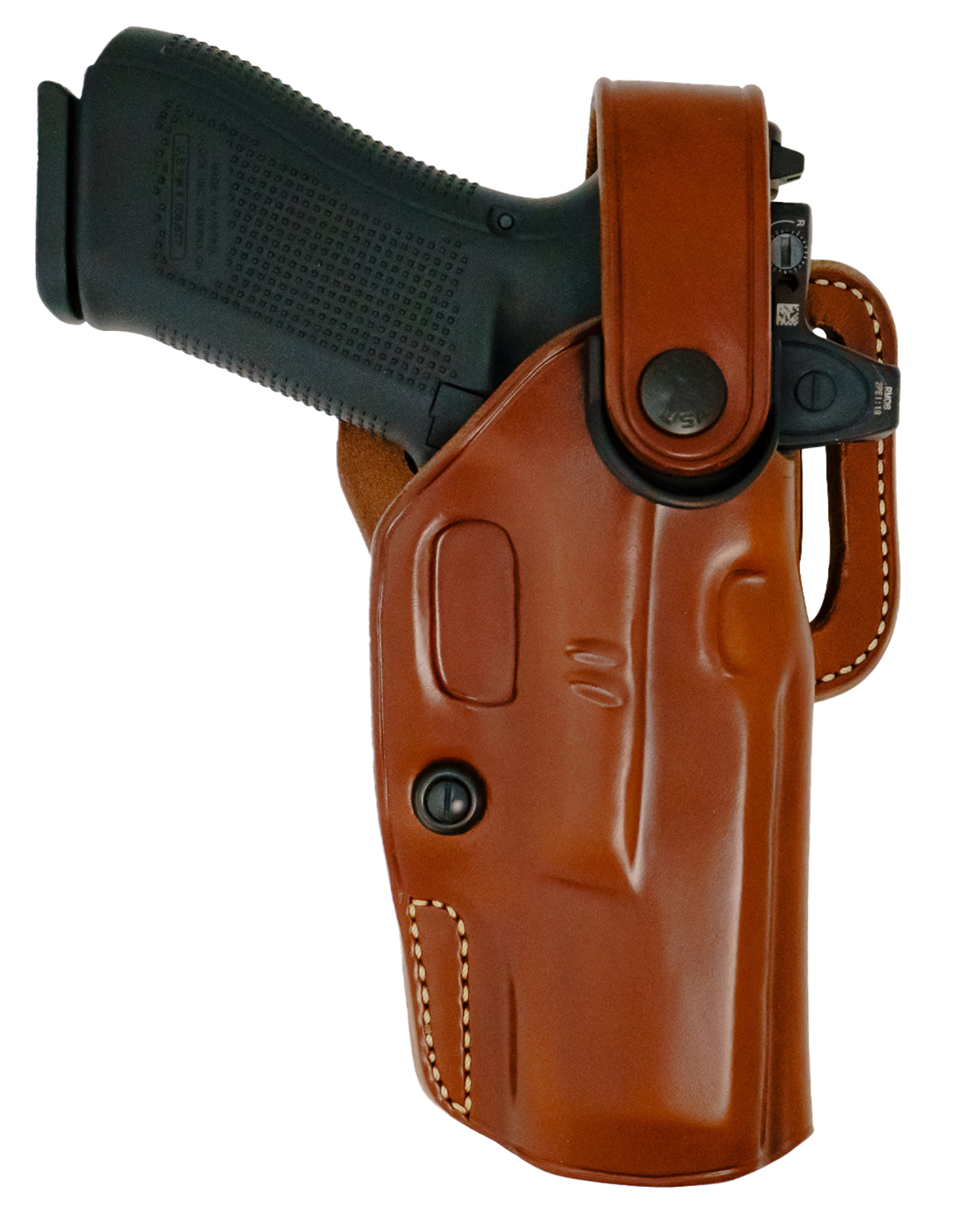 Galco APO226R APO Strongside/Crossdraw OWB Tan Steerhide Fits Glock 19 Gen 1-5 Belt Holster Mount Right Hand 1 Galco APO226R APO Strongside/Crossdraw OWB Tan Steerhide Fits Glock 19 Gen 1-5 Belt Holster Mount Right Hand