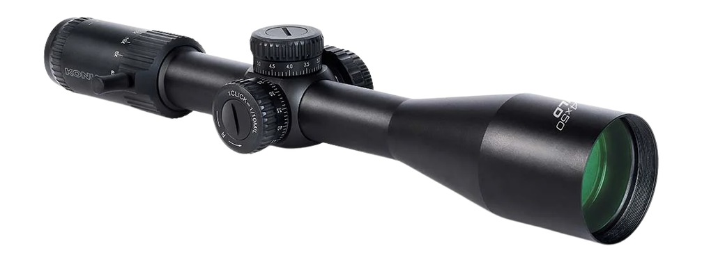 Konus 7356 Wild Black 6-24x50mm Illuminated German 4 Reticle 1 Konus 7356 Wild Black 6-24x50mm Illuminated German 4 Reticle
