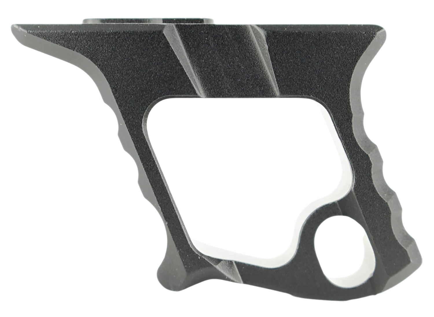 Tyrant CNC TD772BLKM1 Handstop Halo Black Aluminum Fits AR15 1 Tyrant CNC TD772BLKM1 Handstop Halo Black Aluminum Fits AR15