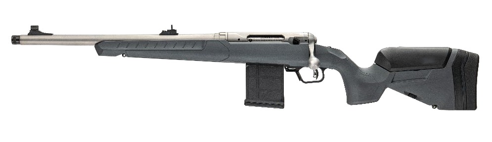 Savage Arms 32513 110 Ridge Hunter 350 Legend 10+1 18" Heavy Barrel, Flat Dark Gray Adj LOP Synthetic Stock, Left Hand 1 Savage Arms 32513 110 Ridge Hunter 350 Legend 10+1 18" Heavy Barrel, Flat Dark Gray Adj LOP Synthetic Stock, Left Hand