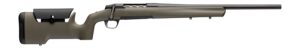 Browning 036122297 X-Bolt 2 Special Max LR SPR Full Size 300 PRC 3+1 22" Matte Black Heavy Sporter Threaded Barrel, Matte Black Steel Drilled & Tapped Receiver, OD Green/Black Adjustable Max Synthetic