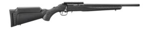 Ruger 8392 American  22 WMR 9+1 16.10" Satin Blued Threaded Barrel, Satin Blued Alloy Steel Receiver w/Picatinny Rail, Black Adj LOP Synthetic Stock