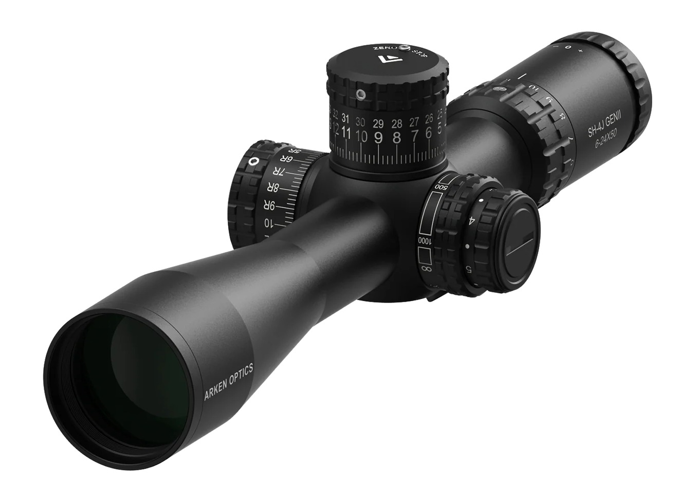 ARKEN SH4J-6241VPR VPR 6-24X FFP 34MM MRAD 1 ARKEN SH4J-6241VPR VPR 6-24X FFP 34MM MRAD
