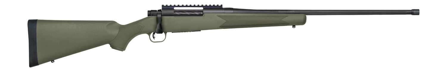 Mossberg 28223 Patriot 6.5 PRC 4+1 24" Matte Blued Fluted Threaded Barrel, OD Green Synthetic Stock 1 Mossberg 28223 Patriot 6.5 PRC 4+1 24" Matte Blued Fluted Threaded Barrel, OD Green Synthetic Stock