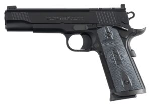 Home 32 Colt Mfg O1080CCUOR CCU Government Full Size 45 ACP 8+1 5" Stainless National Match Barrel, Matte Black DLC Carbon Steel Optic Ready/Serrated Slide, Black Ion Bond Carbon Steel Frame w/Beavertail, Amb