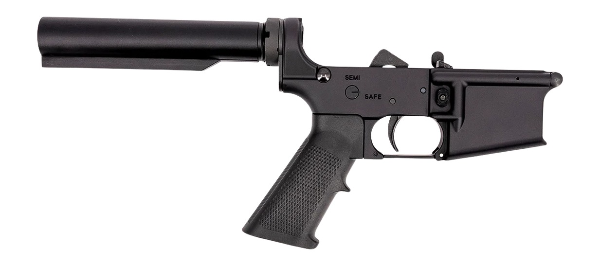 Andro Corp Industries ACI15LBP ACI-15 Partial M4 Lower Multi Aluminum Black Anodized AR-15 1 Andro Corp Industries ACI15LBP ACI-15 Partial M4 Lower Multi Aluminum Black Anodized AR-15