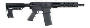 Home 32 Andro Corp Industries 556103HBMPS ACI-15 Halo 5.56 NATO 30+1 10.30" Black Nitride Threaded Barrel, Black Anodized Aluminum Receiver w/Picatinny Rail, Black Polymer SBA3 Pistol Brace, A2 Grip, Ambidext