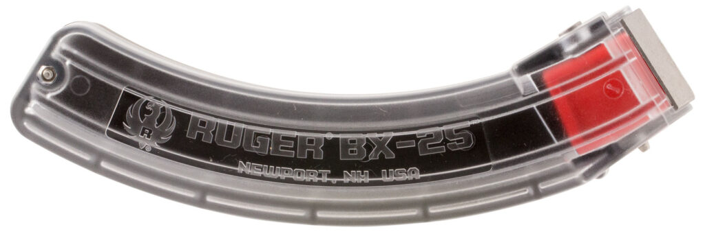 Weekly Hot 100 82 Ruger 90591 BX-25 25rd Magazine Fits Ruger 10/22/SR/77/Charger 22LR BX-25 Clear