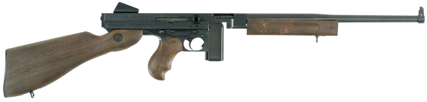 Thompson TM110S M1 Carbine Lightweight Carbine 45 ACP Caliber with 16.50" Barrel, 10+1 Capacity (Stick), Blued Metal Finish, American Walnut Stock Wood Grip Right Hand 1 Thompson TM110S M1 Carbine Lightweight Carbine 45 ACP Caliber with 16.50" Barrel, 10+1 Capacity (Stick), Blued Metal Finish, American Walnut Stock Wood Grip Right Hand