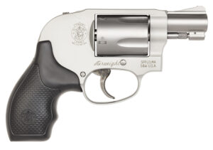 Home 30 Smith & Wesson 163070 Model 638 *CA Compliant 38 Special + P 5 Shot 1.88" Stainless Steel Barrel/Cylinder, Matte Silver Aluminum Alloy J-Frame, Polymer Grip, Internal Lock, Concealed Hammer