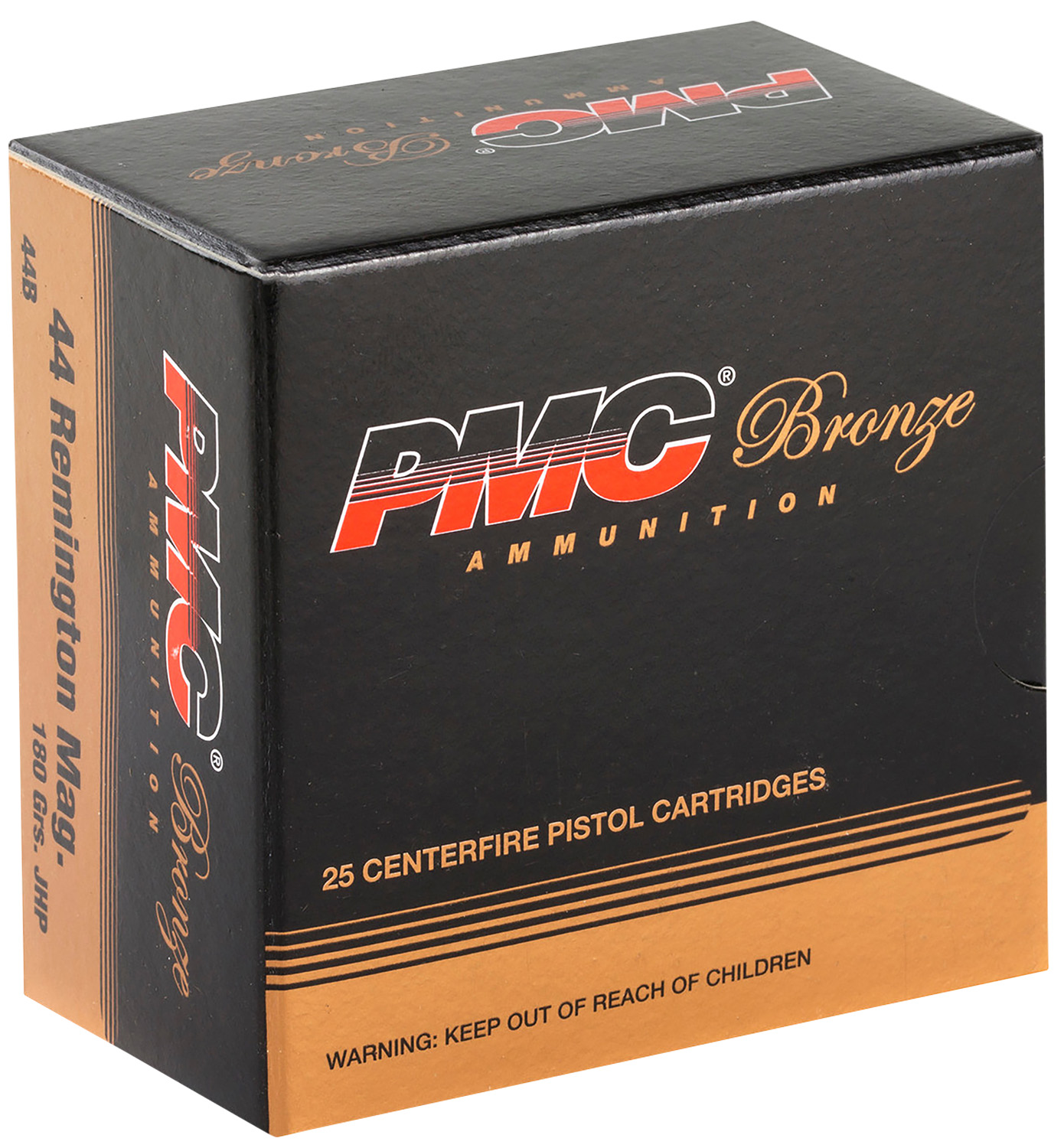 PMC 44B Bronze 44RemMag 180gr Jacketed Hollow Point 25 Per Box/20 Case 1 PMC 44B Bronze 44RemMag 180gr Jacketed Hollow Point 25 Per Box/20 Case