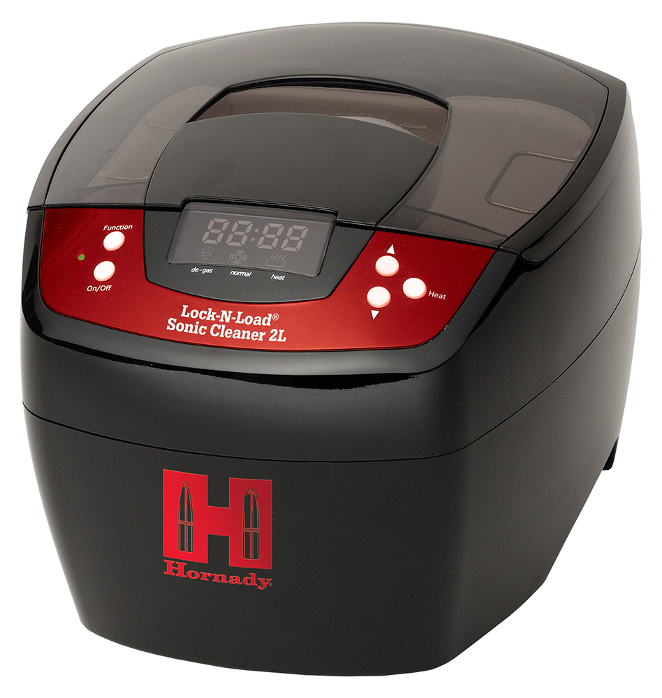Hornady 043320 Lock-N-Load Sonic Cleaner 2L Black Multi Caliber 1 Hornady 043320 Lock-N-Load Sonic Cleaner 2L Black Multi Caliber