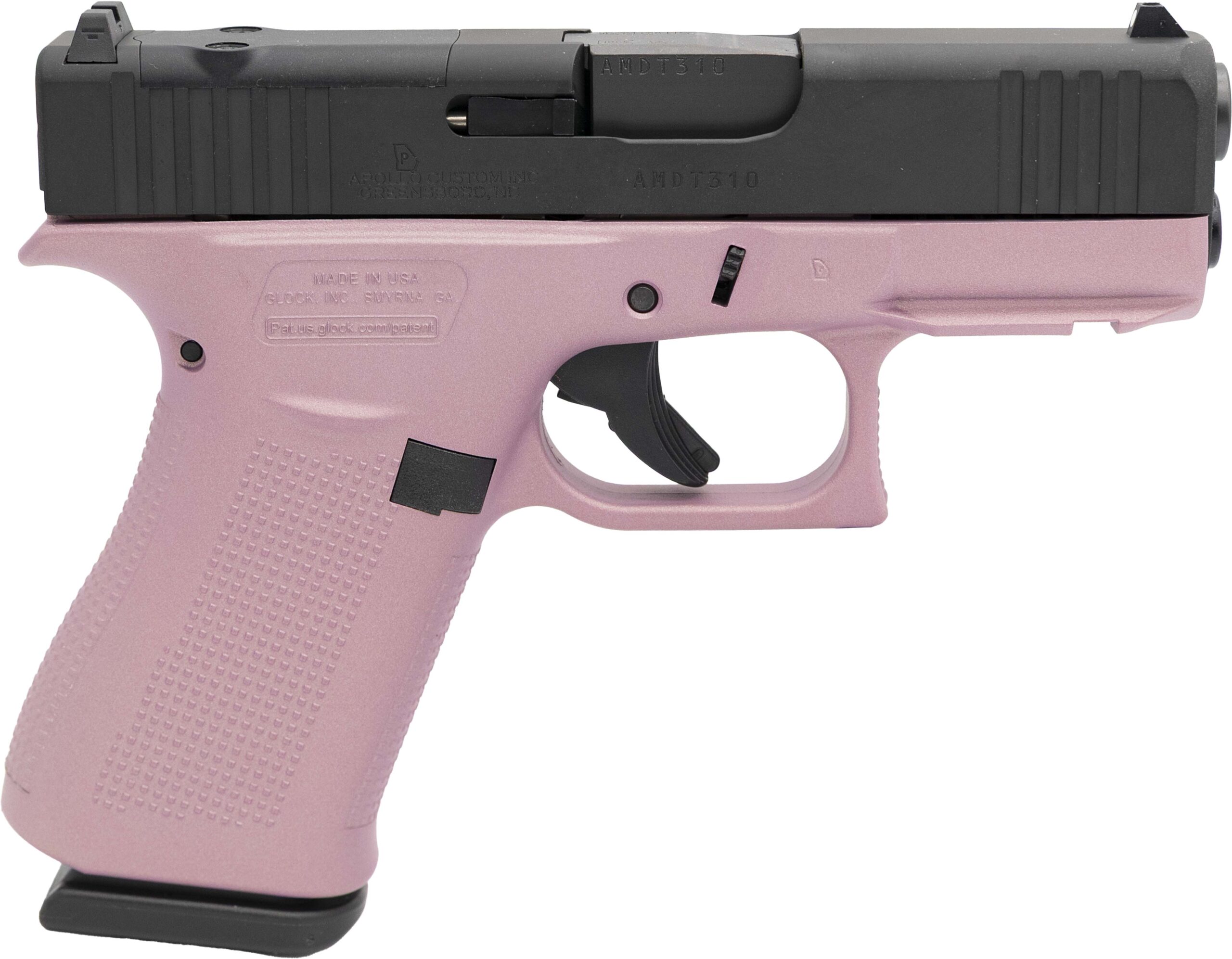 GLK 43XMOS 9MM 10R PINK BLK 1 GLK 43XMOS 9MM 10R PINK BLK