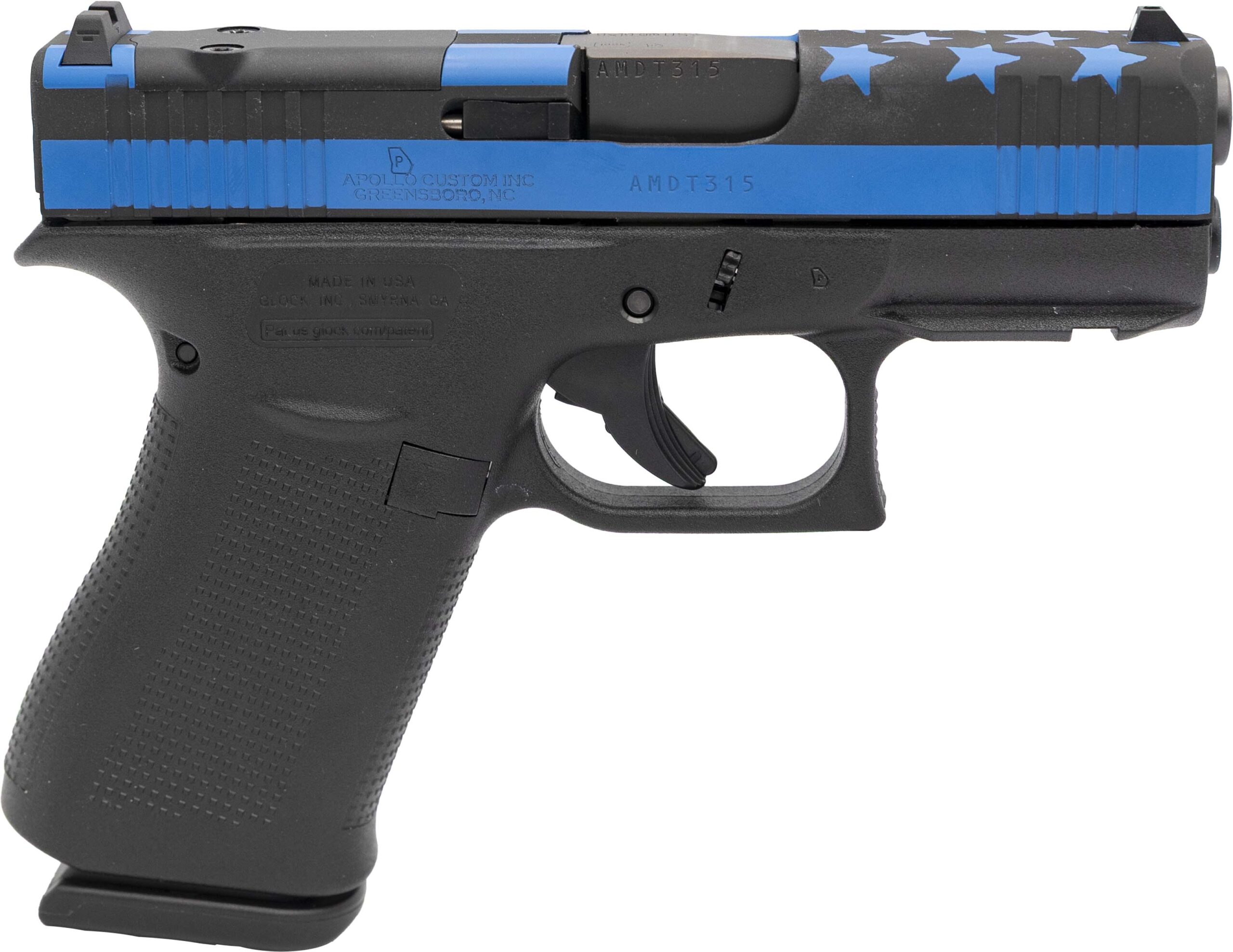 GLK 43XMOS 9MM 10R NRA BLU BLK 1 GLK 43XMOS 9MM 10R NRA BLU BLK