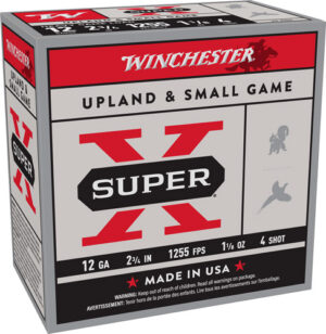 Home 32 WINCHESTER SUPER-X 12GA 2.75" - 1-1/8OZ #4 1255FPS 250RD CASE