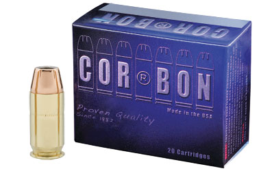 CORBON 45ACP+P 165GR JHP 20/500 1 CORBON 45ACP+P 165GR JHP 20/500