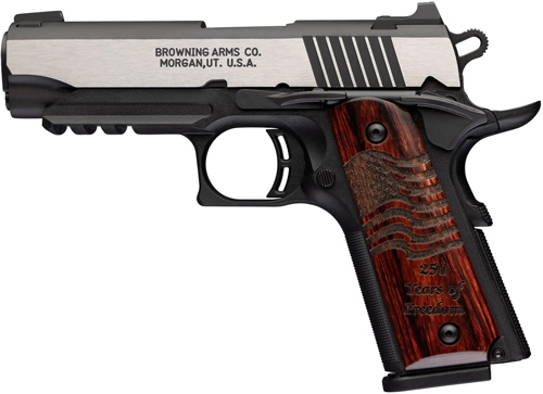 BROWNING 1911-380 BLACK LABEL - MED PRO 380ACP 3.62" RAIL 250 2 BROWNING 1911-380 BLACK LABEL - MED PRO 380ACP 3.62" RAIL 250 - Image 2