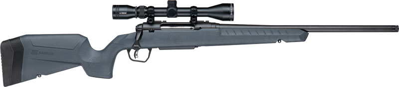 SAVAGE AXIS 2 XP 243 22" - THREADED W/3-9X40 BLACK/GREY 1 SAVAGE AXIS 2 XP 243 22" - THREADED W/3-9X40 BLACK/GREY