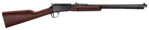 HENRY H3 PUMP ACTION 22S/L/LR - 20" OCTAGON BLUED WALNUT