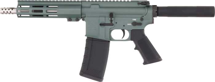 GLFA AR15 PISTOL 223 WYLDE - 7.5" SS. BBL. CHARCOAL GREEN 2 GLFA AR15 PISTOL 223 WYLDE - 7.5" SS. BBL. CHARCOAL GREEN - Image 2