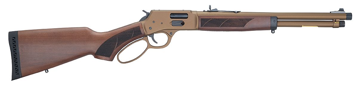 HENRY REPEATING ARMS H12 EXPLORER 44MAG BL/BRZ 1 HENRY REPEATING ARMS H12 EXPLORER 44MAG BL/BRZ