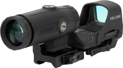 HOLOSUN 510 OPEN REFLEX GREEN - MULTI RETICLE W/HM3X COMBO 1 HOLOSUN 510 OPEN REFLEX GREEN - MULTI RETICLE W/HM3X COMBO
