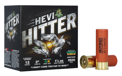 HEVI-HITTER 12GA 3" 1.25OZ #4 TG/STL 2 HEVI-HITTER 12GA 3" 1.25OZ #4 TG/STL - Image 2