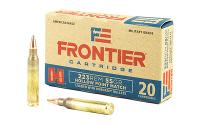 FRONTIER 223REM 55GR HP MATCH 20/500 1 FRONTIER 223REM 55GR HP MATCH 20/500