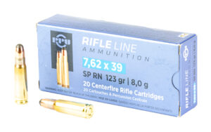 7.62x39mm Firearms and Ammunition 19 PPU 7.62X39 SP 123GR 20/1000