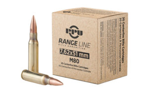 Home 28 PPU RANGE 7.62X51 145GR FMJBT 20/500
