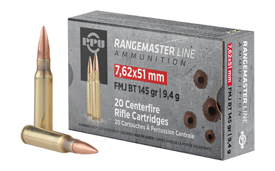 PPU 7.62X51 145GR RM FMJBT 20/500 1 PPU 7.62X51 145GR RM FMJBT 20/500