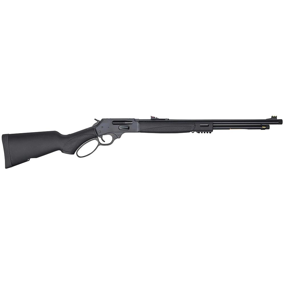 Henry Lever Action X Model Shotgun .410 Bore 2.5" Chamber 6rd Capacity 19.8" Barrel Synthetic Stock Fiber Sights 1 Henry Lever Action X Model Shotgun .410 Bore 2.5" Chamber 6rd Capacity 19.8" Barrel Synthetic Stock Fiber Sights