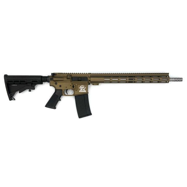 GLFA CA Compliant Rifle .223 Wylde 10rd Mag(1) 16'' Stainless Threaded Barrel Bronze Titanium Cerakote 1 GLFA CA Compliant Rifle .223 Wylde 10rd Mag(1) 16'' Stainless Threaded Barrel Bronze Titanium Cerakote