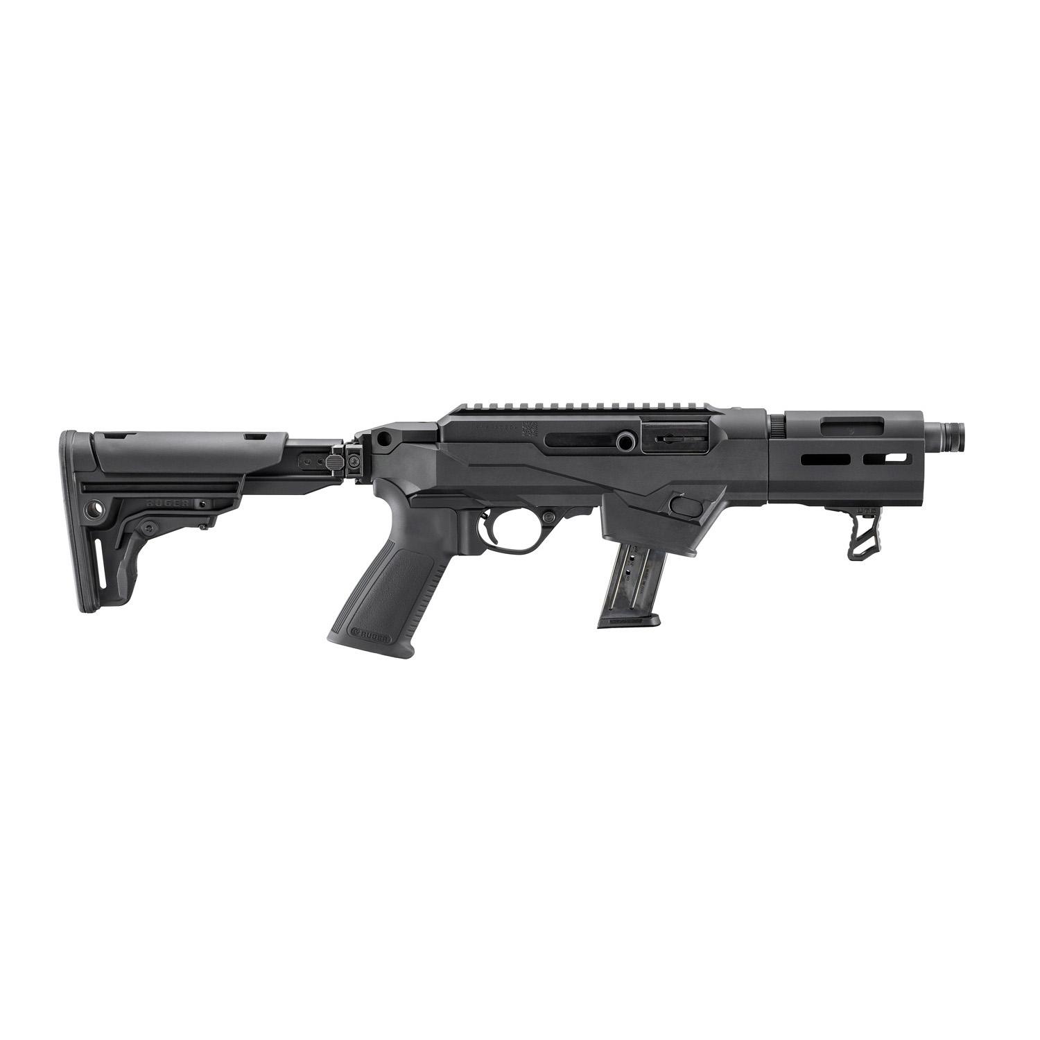 Ruger PC Carb 9mm 17rd 6.5in Thrd Bbl Blk Fold Stk NFA 1 Ruger PC Carb 9mm 17rd 6.5in Thrd Bbl Blk Fold Stk NFA
