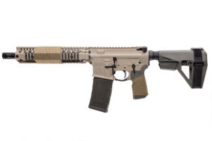 Home 29 DANIEL DEFENSE MK18 ELITE 300BLK PISTOL 10.3" FDE/ODG SB TACTICAL BRACE 1-30RD MAG