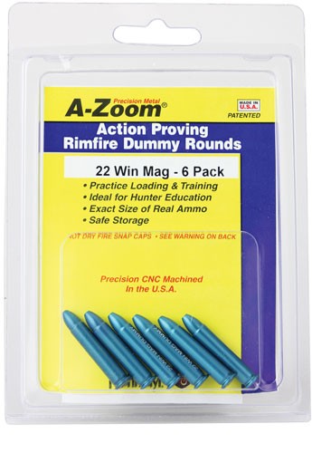 A-ZOOM TRAINING ROUNDS .22WMR - ALUMINUM 6-PACK 2 A-ZOOM TRAINING ROUNDS .22WMR - ALUMINUM 6-PACK - Image 2