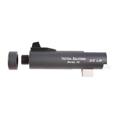 TRAIL-LITE 22 LR 4â 1-16 TWIST THREADED NON-FLUTED BBL BLK 1 TRAIL-LITE 22 LR 4â 1-16 TWIST THREADED NON-FLUTED BBL BLK