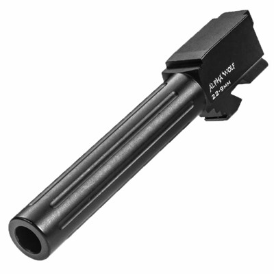 ALPHA WOLF BARREL CONVERSN. M22/M31 TO 9MM NON-THREAD SS BLK 1 ALPHA WOLF BARREL CONVERSN. M22/M31 TO 9MM NON-THREAD SS BLK