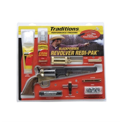 TRADITIONS 1851 NAVY REDI-PACK .44CAL 7.5'' OCTAGONAL BARREL 1 TRADITIONS 1851 NAVY REDI-PACK .44CAL 7.5'' OCTAGONAL BARREL
