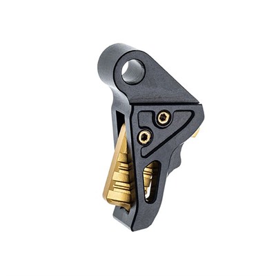 ITTS TRIGGER FOR SPRINGFIELD HELLCAT BLACK W/GOLD HARDWARE 1 ITTS TRIGGER FOR SPRINGFIELD HELLCAT BLACK W/GOLD HARDWARE