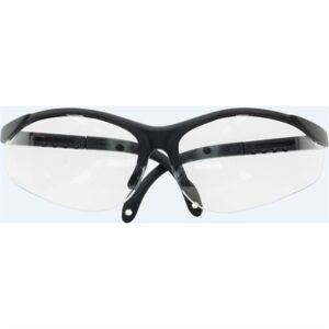 SHOOTING GLASSES W/ADJUSTABLE FRAME CLEAR LENS