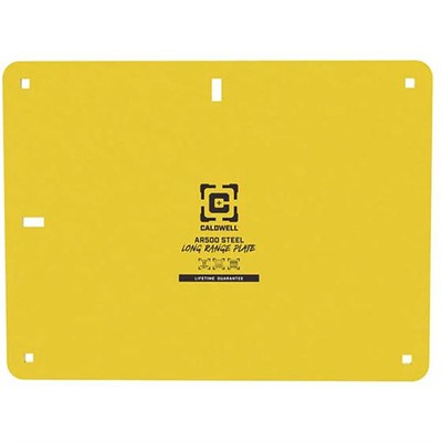 AR500 LONG RANGE PLATE YELLOW 1 AR500 LONG RANGE PLATE YELLOW