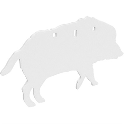 AR500 3/8'' SILHOUETTE / 3-HOLE / BOAR 1 AR500 3/8'' SILHOUETTE / 3-HOLE / BOAR